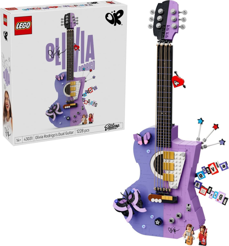 LEGO LEGO® Editions 43031 Dvojitá kytara Olivie Rodrigo