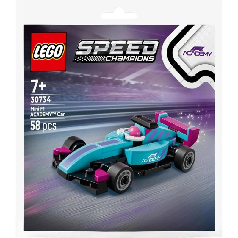 Stavebnice Speed Champions – malý monopost F1 Academy