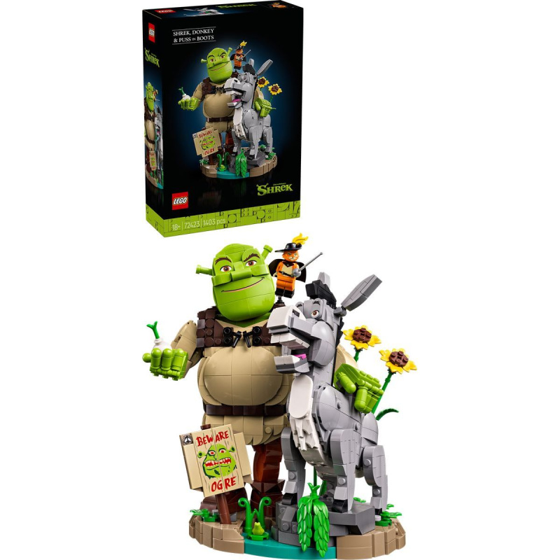 LEGO® Shrek 72423 Shrek, Oslík a Kocour v botách