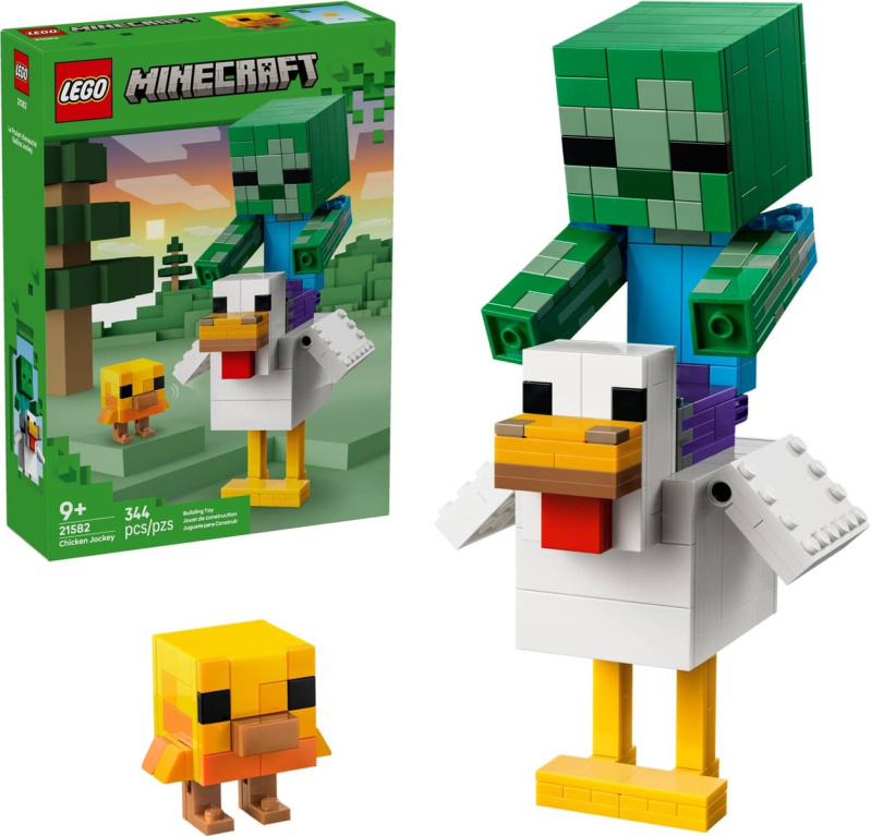 Lego® minecraft® 21582 kuřecí žokej