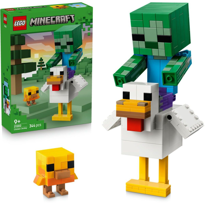 Lego® minecraft® 21582 kuřecí žokej