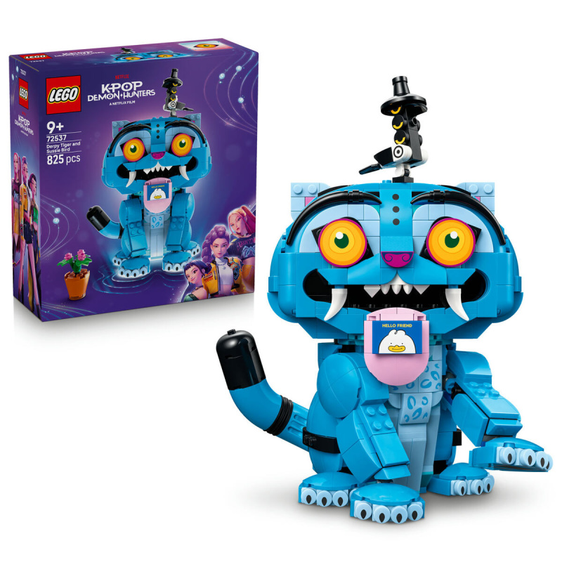 Lego® kpop: demon hunters™ 72537 tygr derpy a ptáček sussie
