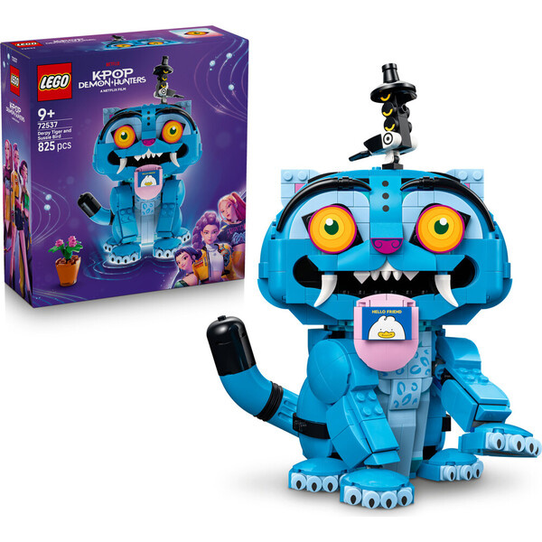 Lego® kpop: demon hunters™ 72537 tygr derpy a ptáček sussie