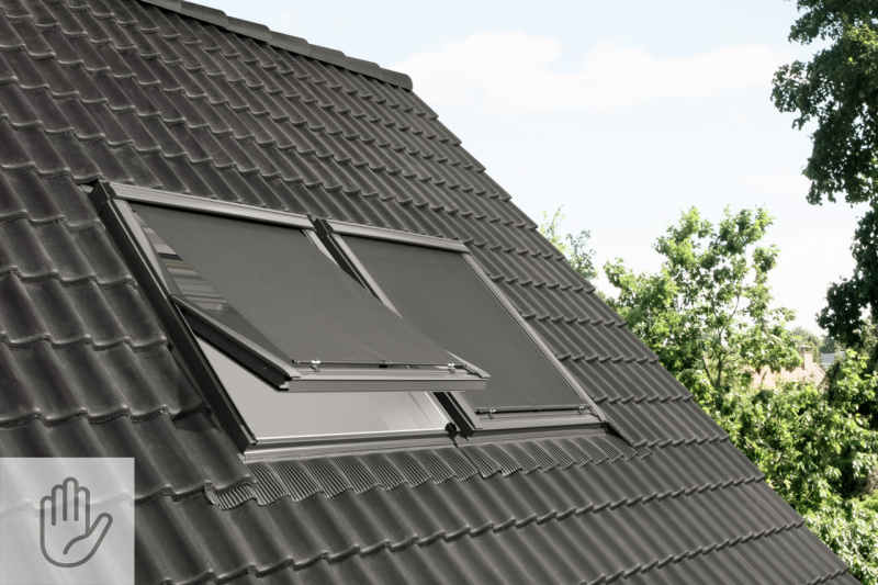 Markýza VELUX MHL Označení okna (ze štítku na okně): CK00