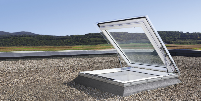 Velux Střešní výlez do ploché střechy CXP Velux: 100x100 cm
