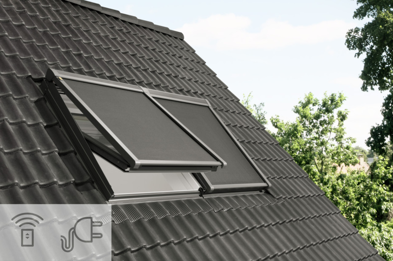 Markýza VELUX MML Označení okna (ze štítku na okně): MK06/M06/306 78x118 cm