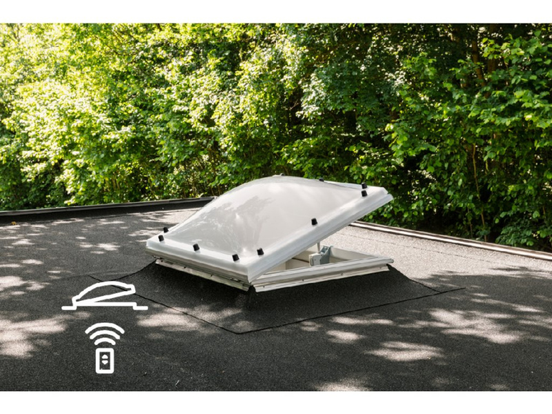 Dálkově ovládaný základní světlík Velux CVJ 1210 30 cm Velux: 90x60 cm