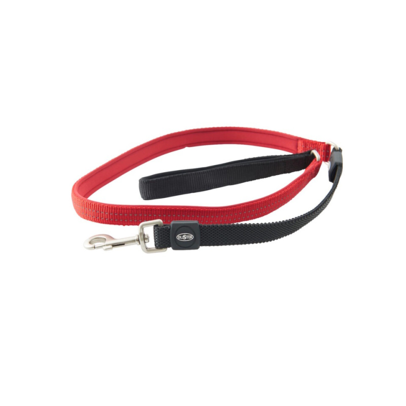 Vodítko BUSTER Neoprene Bungee S/M S/M 180cm/20mm červené