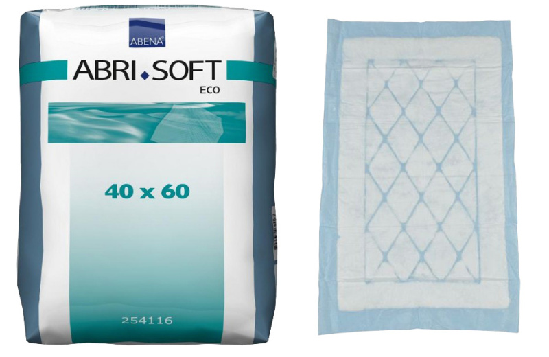 ABENA Abri soft eco absorpční podložky 40 x 60 cm 60 kusů