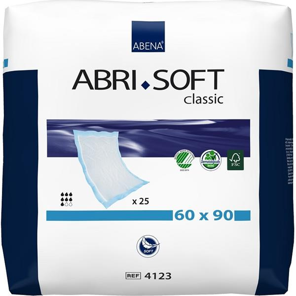 Abri Soft 60 x 90 cm inkontinenční podložky 25 ks