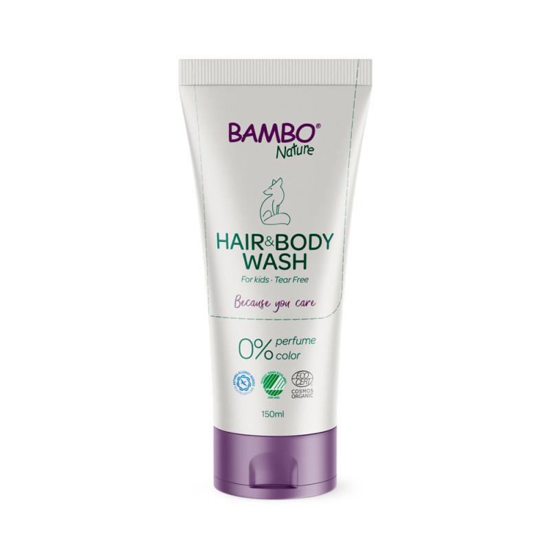 Abena Mycí gel na vlasy a tělo Bambo Nature (150ml)