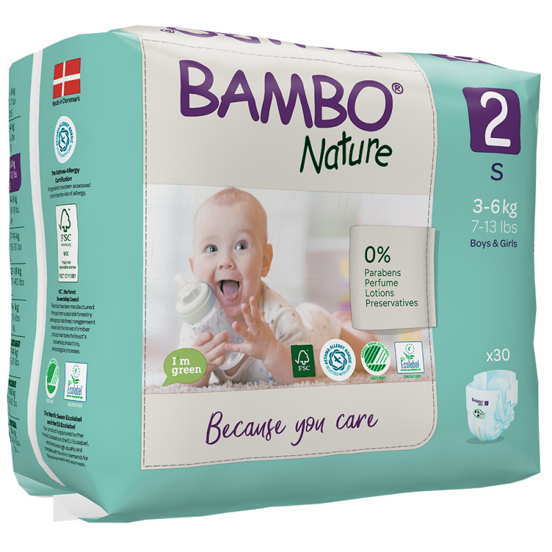 Abena Bambo Nature 2 S pro 3-6kg (30ks)