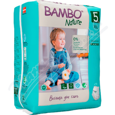 Abena Bambo Nature Pants 5 XL pro 12-18kg (19ks)