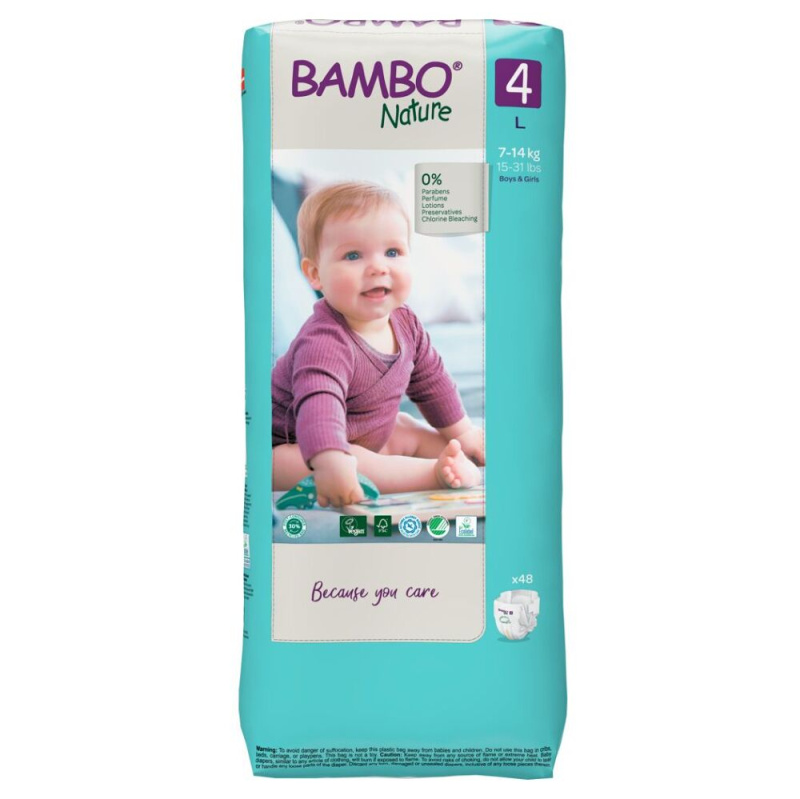 Abena Bambo Nature 4 L pro 7-14kg (48ks)