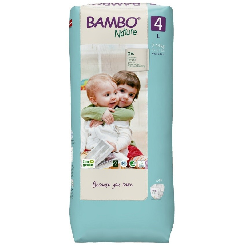 Abena Bambo Nature 4 L pro 7-14kg (48ks)