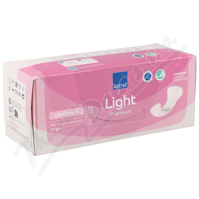 ABENA Light ultra mini 0 inkontinenční vložky 24 ks