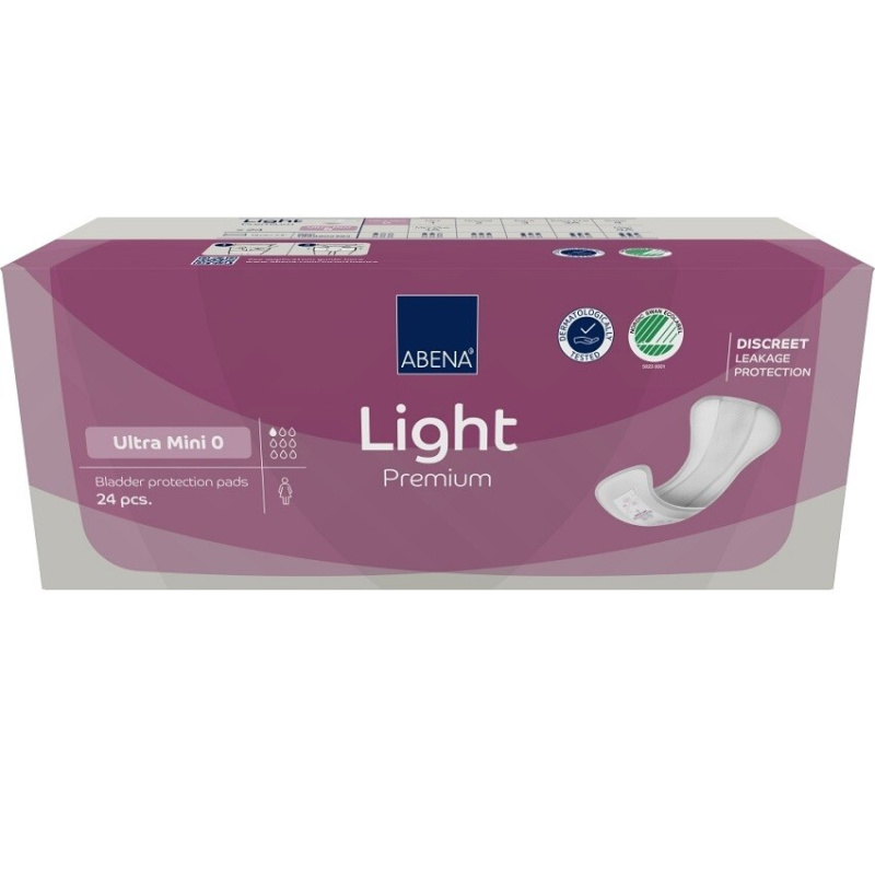 ABENA Light ultra mini 0 inkontinenční vložky 24 ks