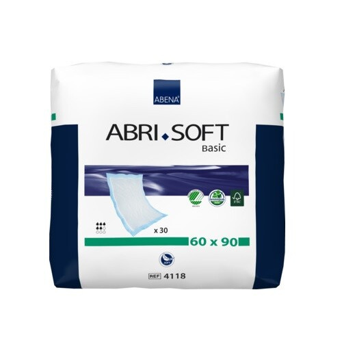 Abri Soft Basic 60 x 90 cm inkontinenční podložky 30 ks