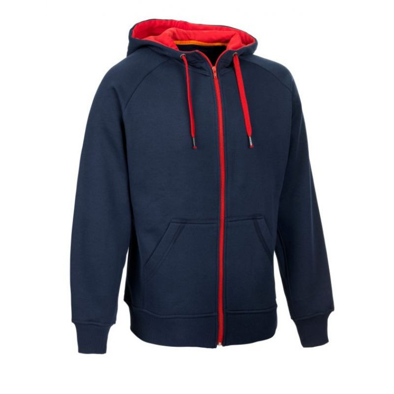 Mikina SELECT ZIP Hoody WILLIAM námořnická modrá s