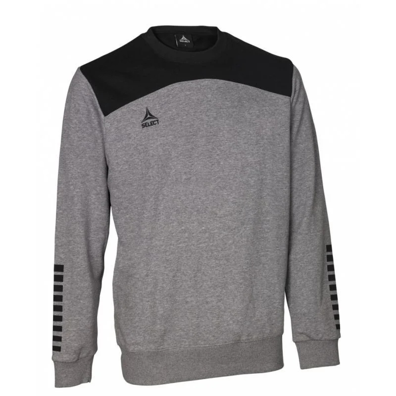 Select Oxford mikina M T26-01787 šedá/černá M