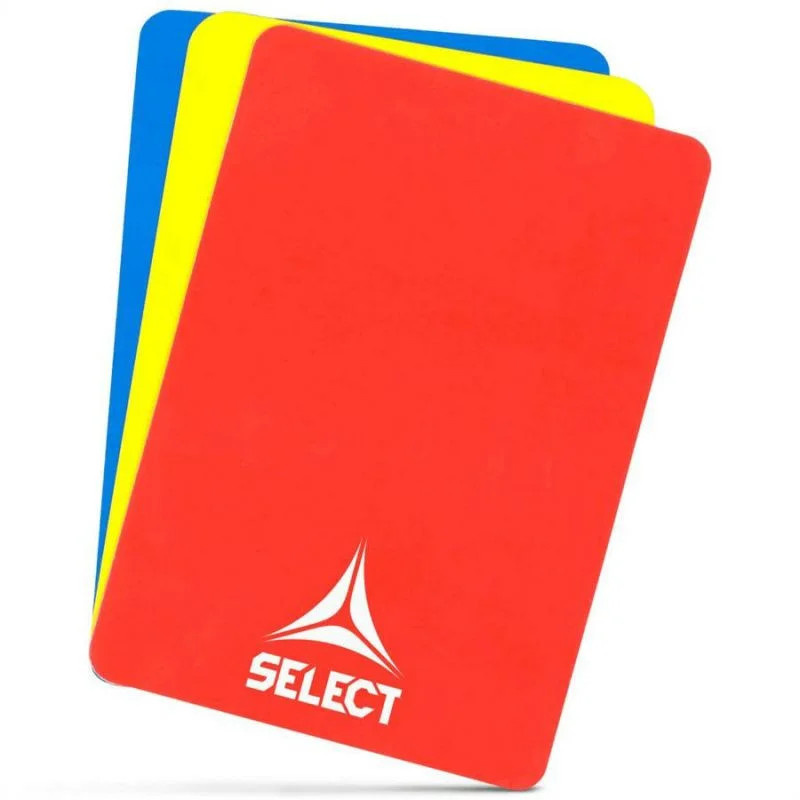 SPORT Vybrané karty rozhodčích 3 ks T26-18158 Mix barev - Select UNI Mix barev