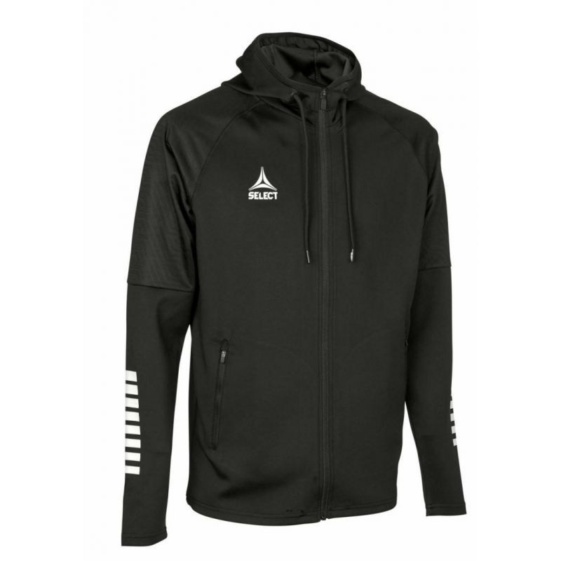 Fotbalová tréninková mikina s kapucí SELECT Monaco black v24 XL