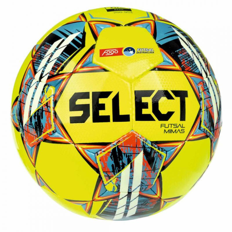 SELECT Futsal Mimas FOGO Ekstraklasa FIFA Základní sálový fotbal žlutý Futsal