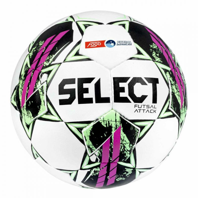 SELECT Futsal Attack FOGO Ekstraklasa sálový fotbal bílý Futsal