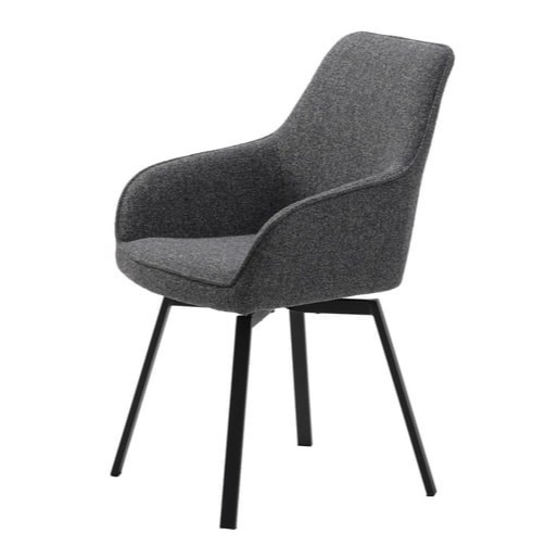 Unique-Furniture ALMA jídelní židle unique furniture šedá polyester 49 590 000