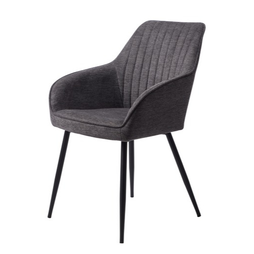 Unique-Furniture NOLAN jídelní židle unique furniture šedá látka 50 790 001