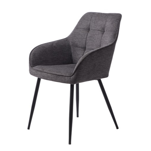 Unique-Furniture NOLAN jídelní židle unique furniture šedá látka 50 800 001