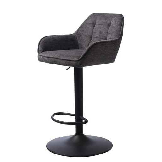 Unique-Furniture NOLAN barová židle unique furniture šedá látka 50 840 001