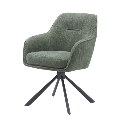 Unique-Furniture SELECT jídelní židle unique furniture zelená polyester 51 140 005