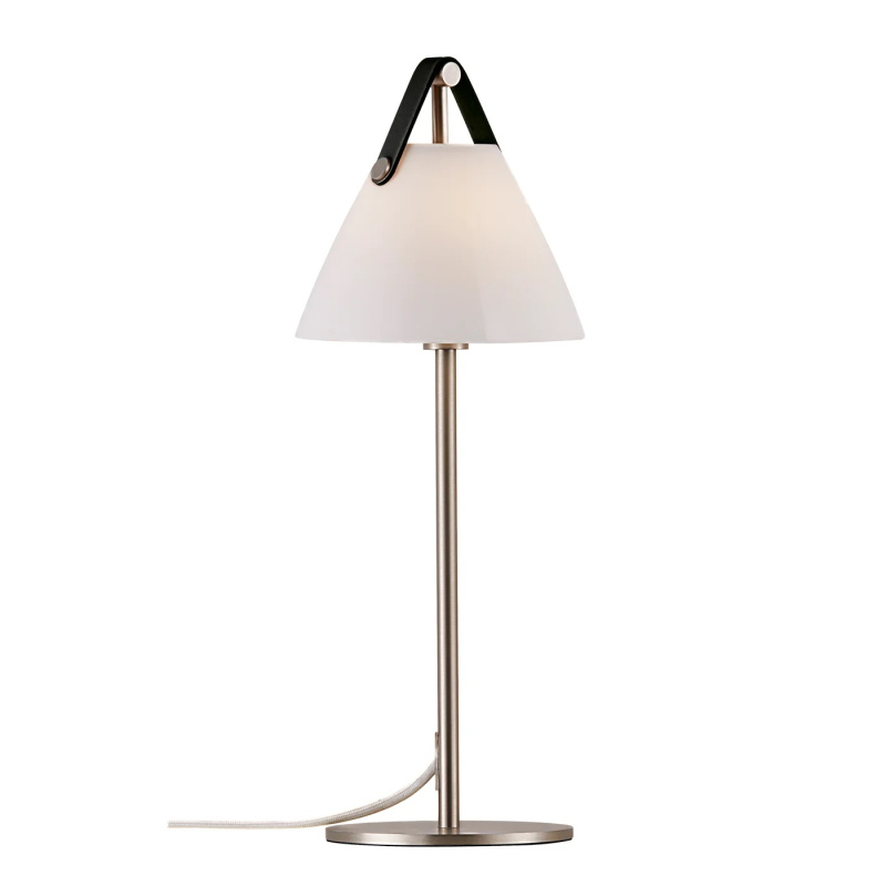 Nordlux Stolní lampa Strap Barva: Broušená ocel