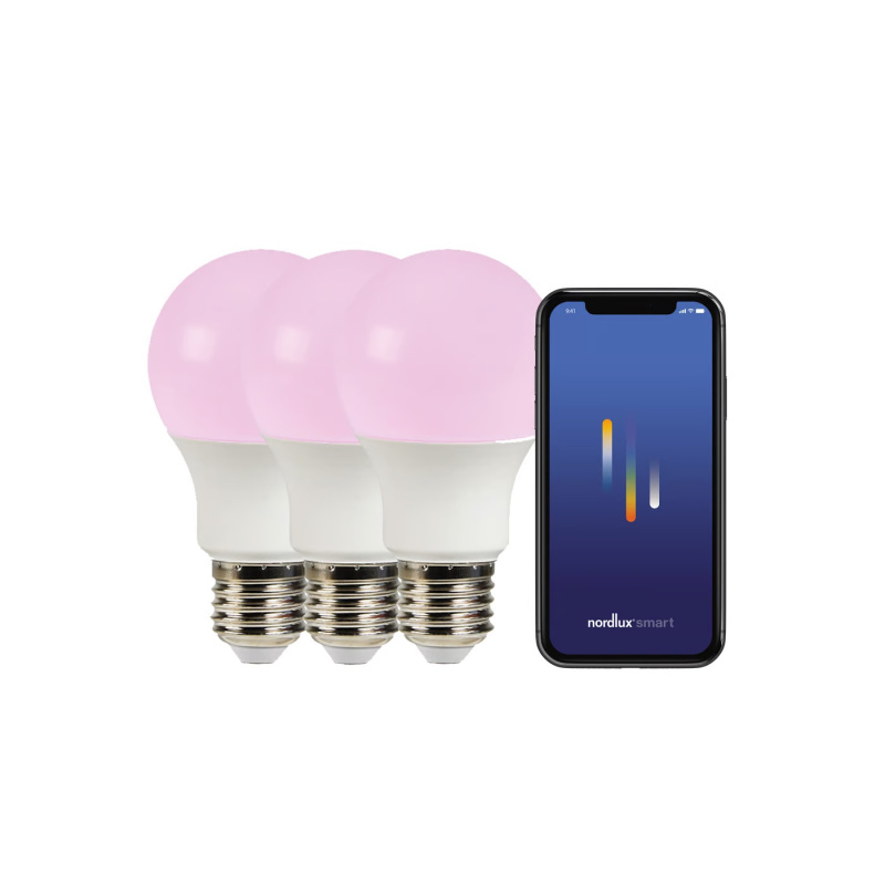 Nordlux Smart LED žárovka E27 set 3 ks