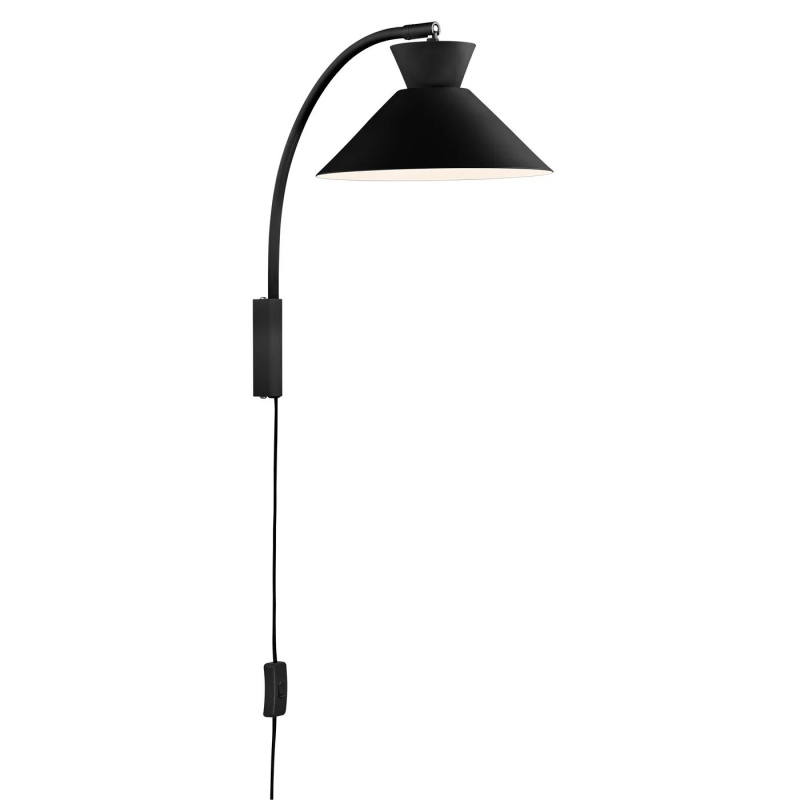 Nordlux Nástěnná lampa DIAL Barva: Černá