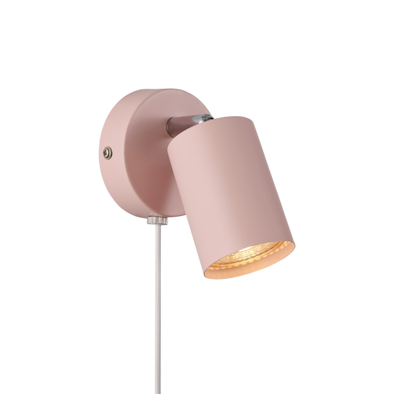 Nordlux Nástěnná lampa Explore 1xGU10, Max 7W Barva: Růžová
