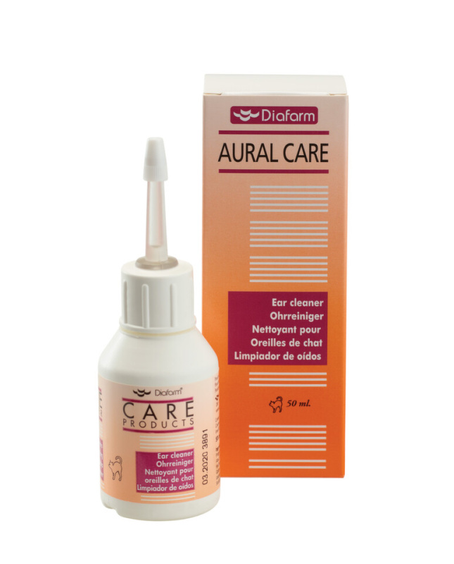 Diafarm ušní kapky Ear cleaner pro kočky 50ml