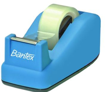 Stolní odvíječ lepicí pásky Bantex - modrý