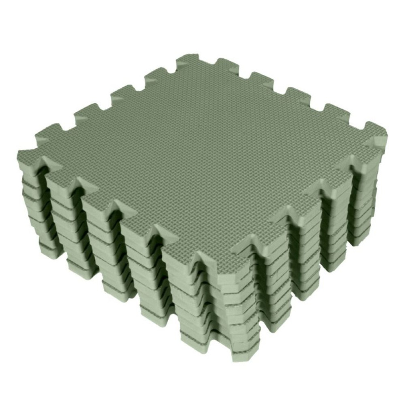 Baby Dan hrací podložka puzzle Soft Green 90x90 cm