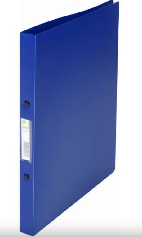 Dvoukroužk. pořadač Q-Connect, A4, 2 cm, modrý