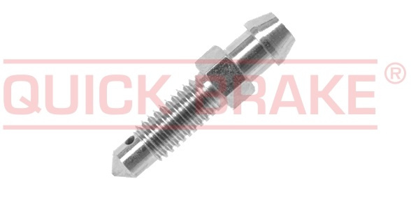 QUICK BRAKE Odvzdušňovací šroub M6x1, délka 29 mm, na brzdové vedení