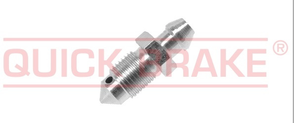 QUICK BRAKE Odvzdušňovací šroub M10x1, délka 30 mm, na brzdové vedení