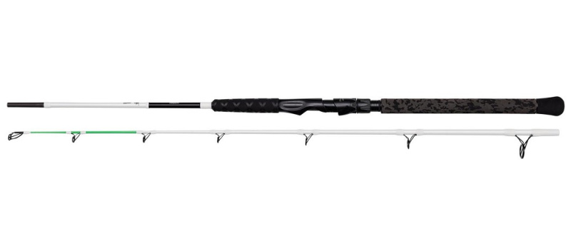 Madcat prut white clonk teaser spinning rod 2,1 m 150-200 g