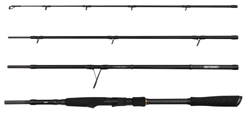 Savage gear prut revenge sg2 heavy game travel 2,43 m 30-80 g 4-díl