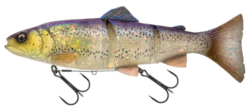 Savage gear gumová nástraha 3d line thru trout clear blue trout - 15 cm 35 g