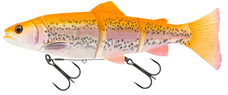Savage gear gumová nástraha 3d line thru trout golden albino - 15 cm 40 g