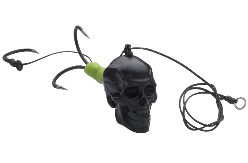Madcat návazec skull worm jig - 100 g 2/0+5/0