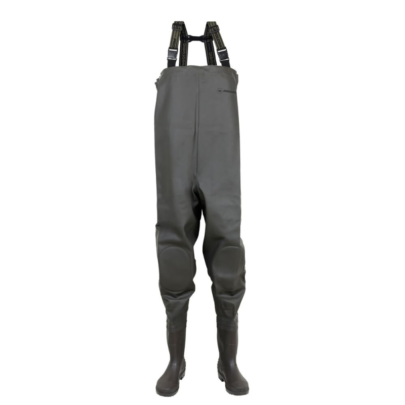 Prologic prsačky signature pvc chest waders green - 44/45