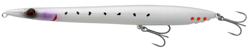 Savage gear wobler surf walker floating snow white - 15,5 cm 17 g